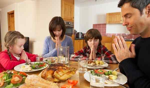 Молитва к принятию пищи